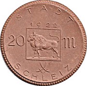 20 Mark - Schleiz obverse image
