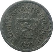 25 Pfennig - Sonneberg obverse image