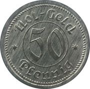 50 Pfennig - Sonneberg, Germany, 1921 reverse image