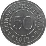 50 Pfennig - Hammerstein, Germany, 1917 reverse image