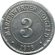 3 Pfennig - Marienwerder obverse image