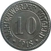 10 Pfennig - Marienwerder obverse image