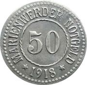 50 Pfennig - Marienwerder obverse image