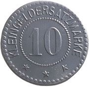 10 Pfennig - Riesenburg, Germany, 1917 reverse image