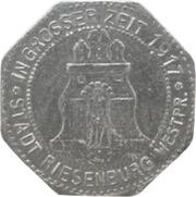 50 Pfennig - Riesenburg obverse image