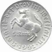 5 Mark - Westfalen Freiherr vom Stein obverse image