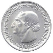 5 Mark - Westfalen Freiherr vom Stein, Germany, 1921 reverse image