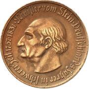 5 Mark - Westfalen Freiherr vom Stein reverse image
