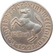 10 Mark - Westfalen Freiherr vom Stein obverse image