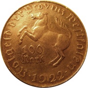 100 Mark - Westfalen Freiherr vom Stein obverse image