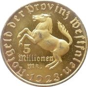 5 Millionen Mark - Westfalen Freiherr vom Stein obverse image