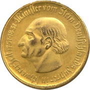 50 millions Mark - Westfalen Freiherr vom Stein reverse image
