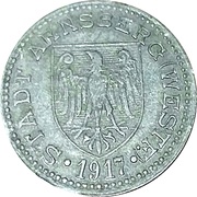 50 Pfennig - Arnsberg obverse image