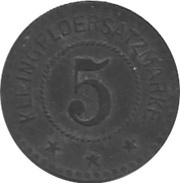 5 Pfennig - Beckum, Germany, 1917 reverse image