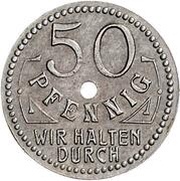50 Pfennig - Berleburg, Germany, 1918 reverse image