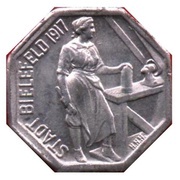 5 Pfennig - Bielefeld Stadtsparkasse obverse image