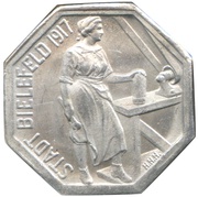 5 Pfennig - Bielefeld Stadtsparkasse obverse image