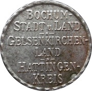 25 Pfennig - Bochum, Gelsenkirchen, Hattingen obverse image