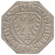 50 Pfennig - Dortmund silver obverse image
