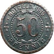 50 Pfennig - Gelsenkirchen/Rotthausen, Germany, 1919 reverse image