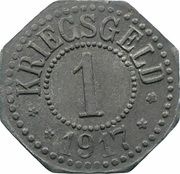 1 Pfennig - Hamm, Germany, 1917 reverse image