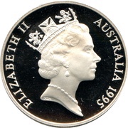10 Dollars - Elizabeth II 3rd Portrait - Numbat obverse image