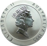 10 Dollars - Elizabeth II 3rd Portrait - Murray Rose - Frosted Proof obverse image