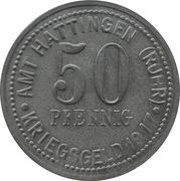 50 Pfennig - Hattingen obverse image