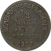 ½ Mark - Horst-Emscher obverse image