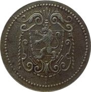 ½ Mark - Horst-Emscher, Germany, 1917 reverse image