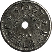 1 Pfennig - Iserlohn obverse image
