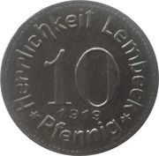 10 Pfennig - Lembeck obverse image