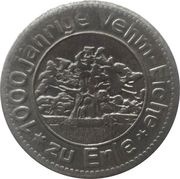 10 Pfennig - Lembeck, Germany, 1919 reverse image
