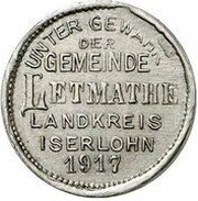 50 Pfennig - Letmathe obverse image