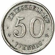 50 Pfennig - Letmathe reverse image
