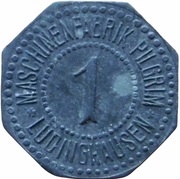 1 Pfennig - Lüdinghausen Maschinenfabrik Pilgrim obverse image
