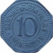 10 Pfennig - Lüdinghausen Maschinenfabrik Pilgrim obverse image