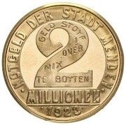 2 Millionen Mark Pattern obverse image