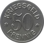 50 Pfennig - Neheim, Germany, 1918 reverse image