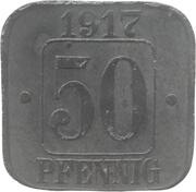 50 Pfennig - Rauxel, Germany, 1917 reverse image