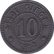 10 Pfennig - Siegen obverse image