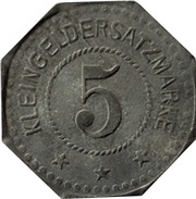 5 Pfennig - Soest, Germany, 1917 reverse image