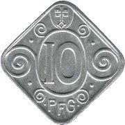 10 Pfennig - Soest, Germany, 1920 reverse image