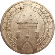 25 Pfennig - Soest obverse image