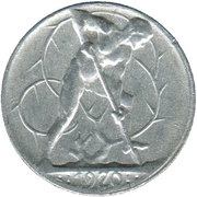 10 Pfennig - Unna, Germany, 1920 reverse image