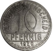 10 Pfennig - Wattenscheid obverse image