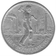 50 Pfennig - Wattenscheid, Germany, 1920 reverse image
