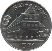 10 Pfennig - Werne a. d. Lippe, Germany, 1921 reverse image