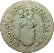 25 Pfennig - Werne a. d. Lippe obverse image