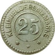 25 Pfennig - Werne a. d. Lippe, Germany,  reverse image